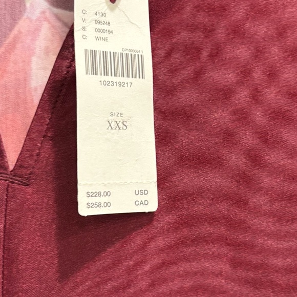 FARM RIO Floral Print Long Sleeve Dress size XXS - Picture 9 of 10